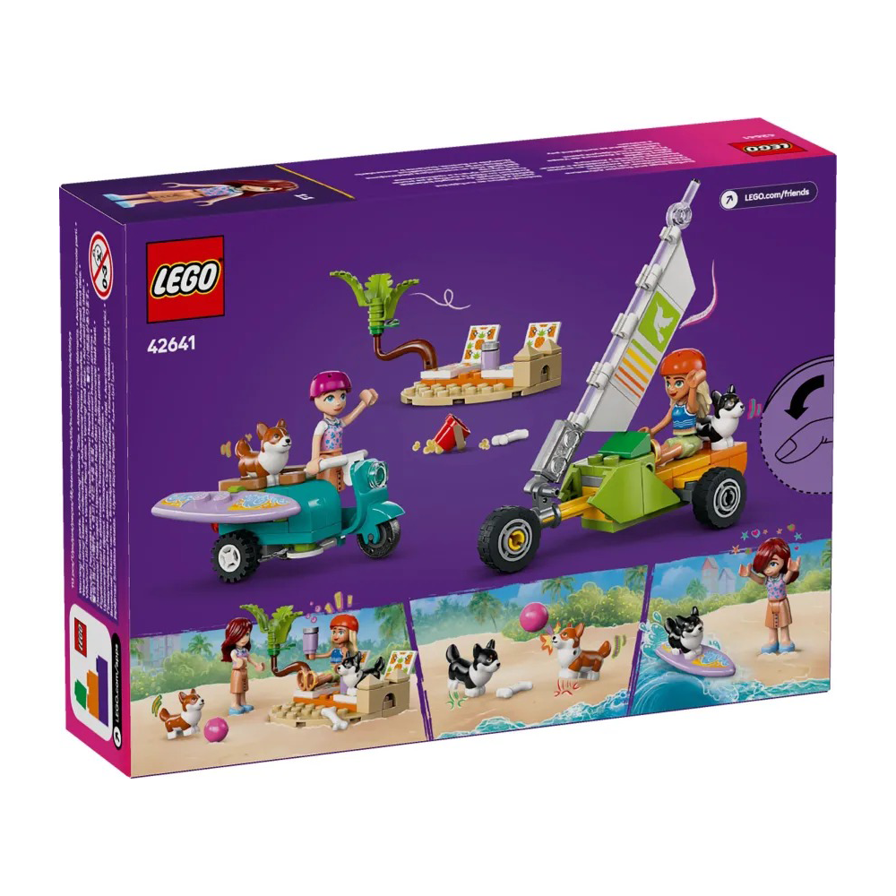 Lego42641 Lego Friends Surfing Dogs & Scooter Adventurepapell.gr