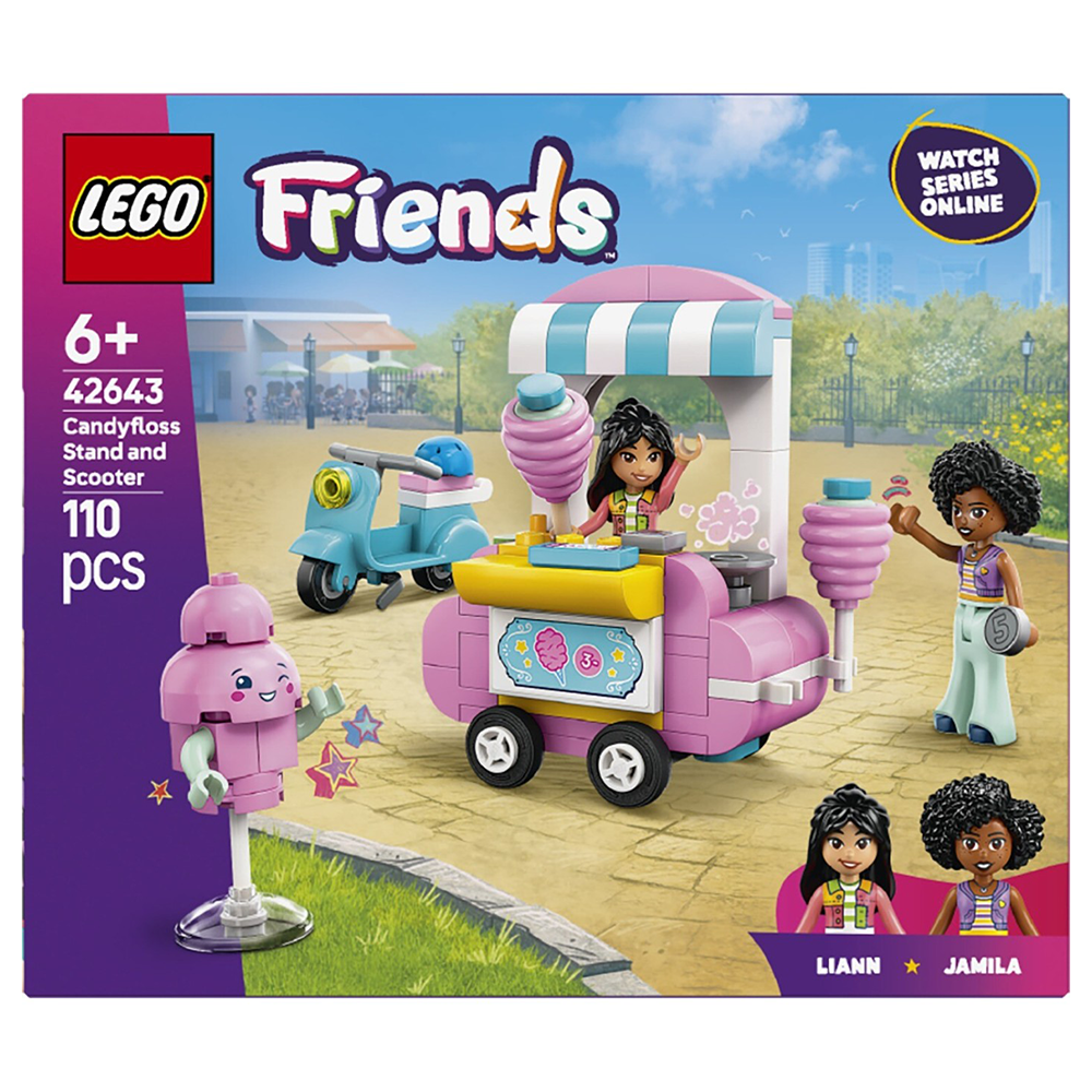 Lego42643 Lego Friends Cotton Candy Stand & Scooterpapell.gr