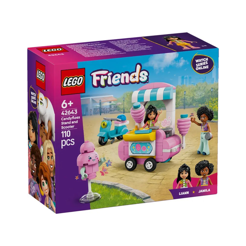 Lego42643 Lego Friends Cotton Candy Stand & Scooterpapell.gr