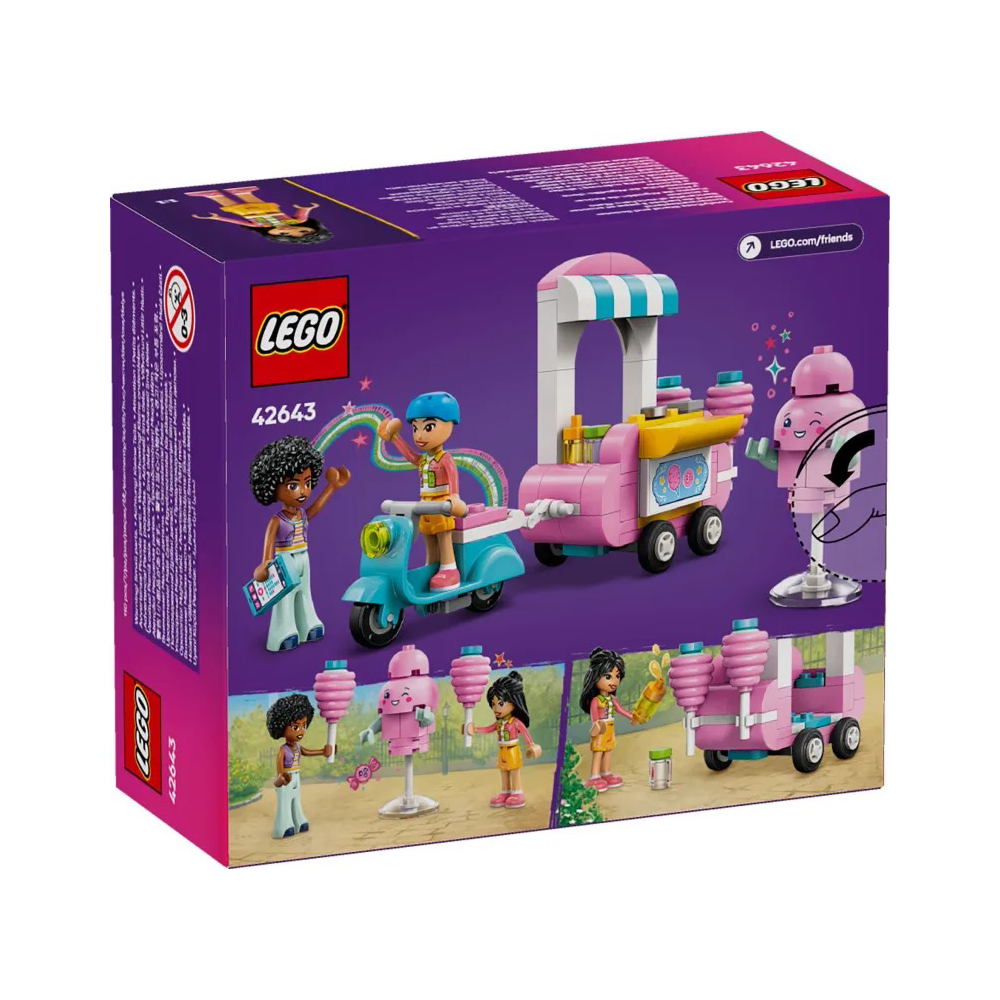 Lego42643 Lego Friends Cotton Candy Stand & Scooterpapell.gr