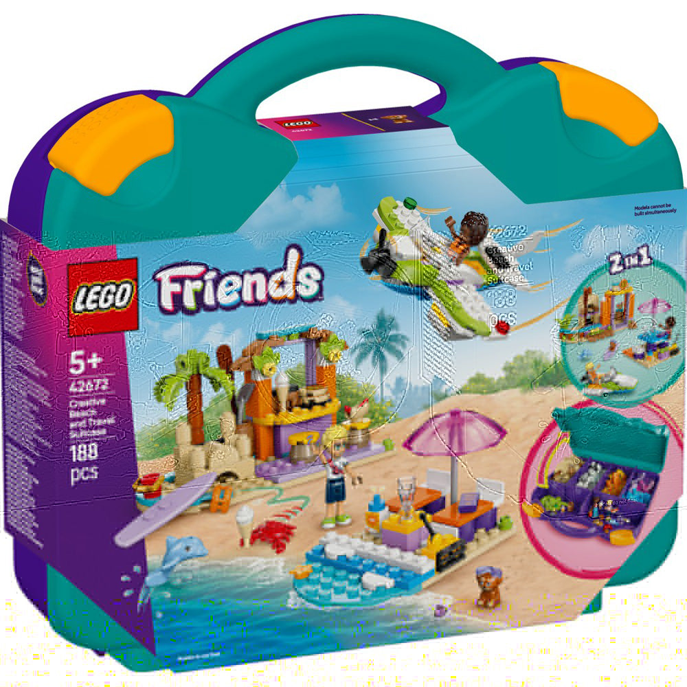 Lego42672 Lego Friends Creative Beach and Travel Suitcasepapell.gr