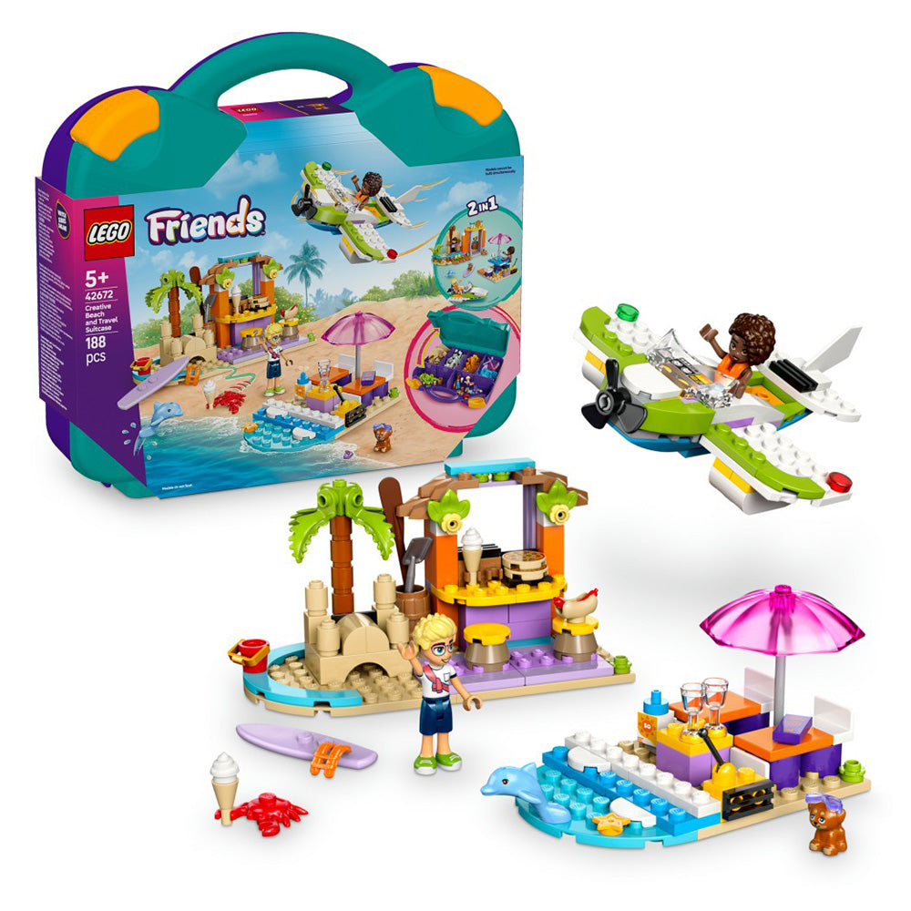 Lego42672 Lego Friends Creative Beach and Travel Suitcasepapell.gr