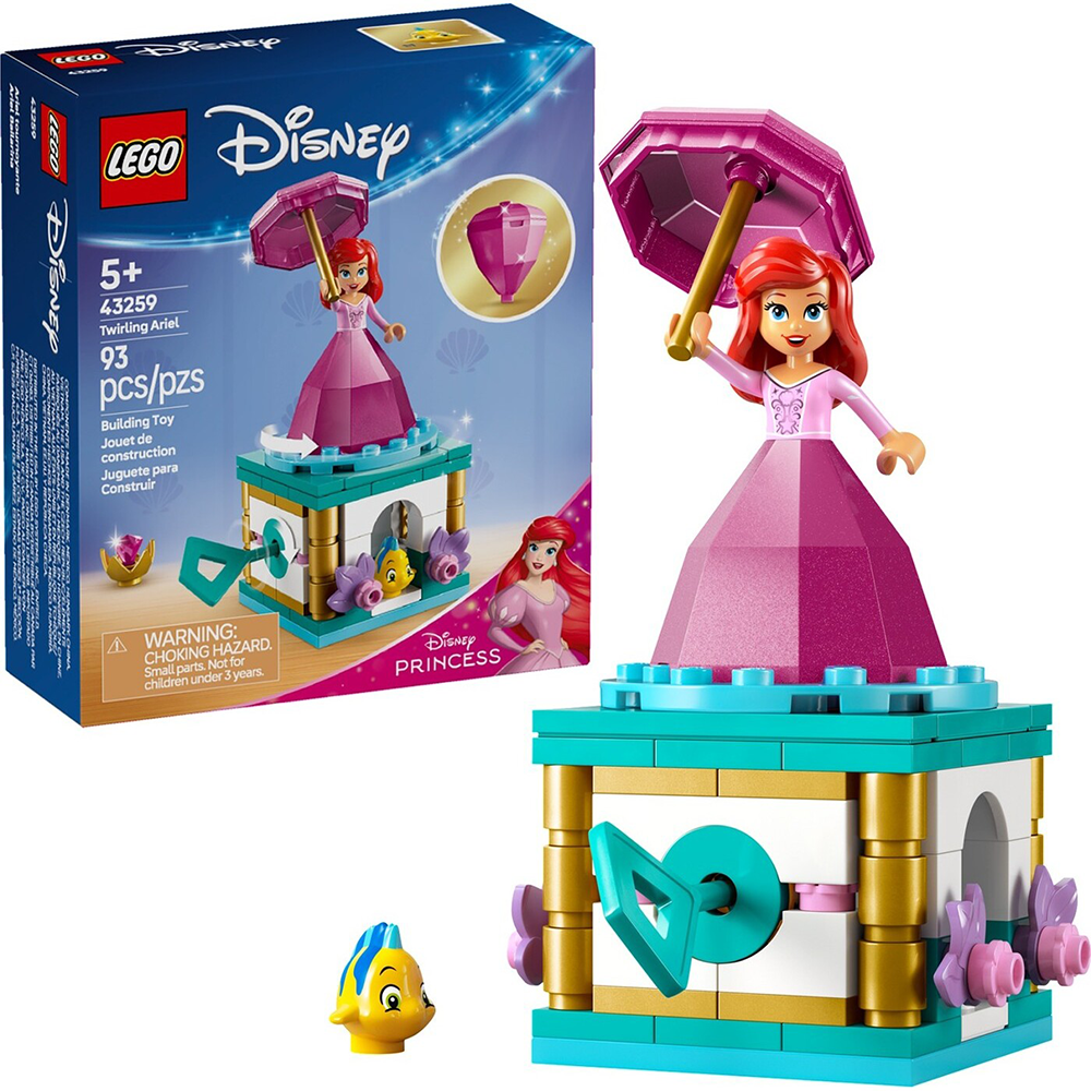 Lego43259 Lego Disney Princess Twirling Arielpapell.gr