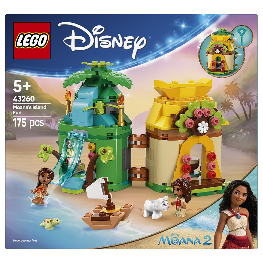 Lego43260 Lego Disney Princess Moana's Island Funpapell.gr