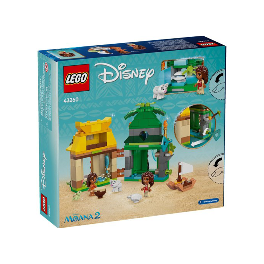 Lego43260 Lego Disney Princess Moana's Island Funpapell.gr