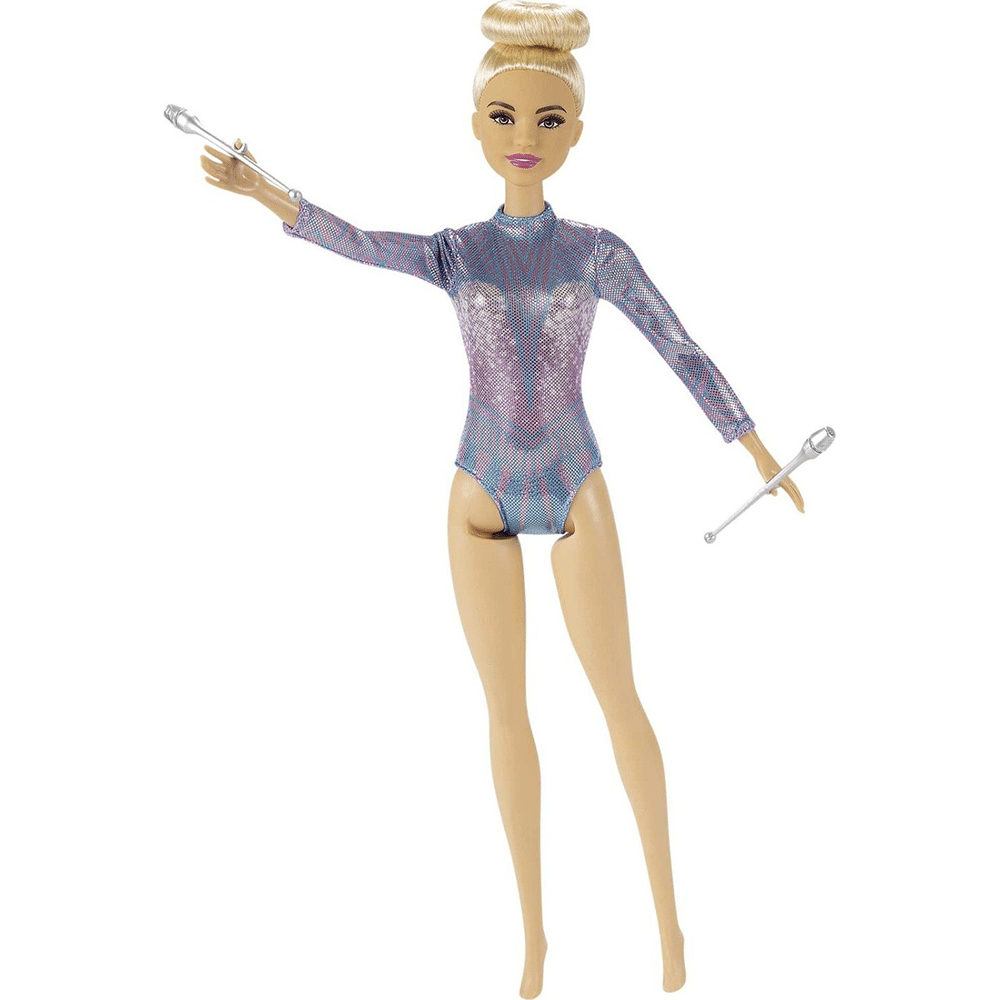 Mattel Barbie Rhythmic Γυμνaστρια Ξανθιa Κοyκλα