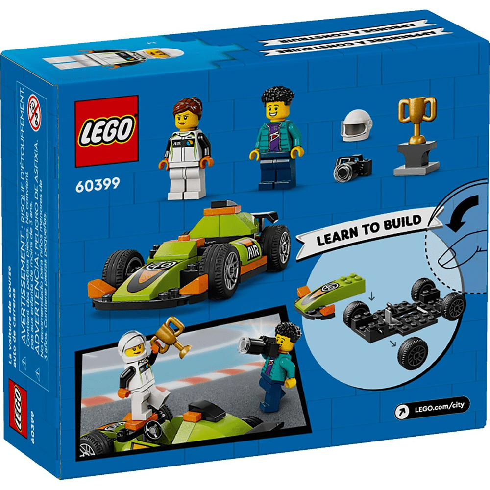 60399 Lego City Green Race Car