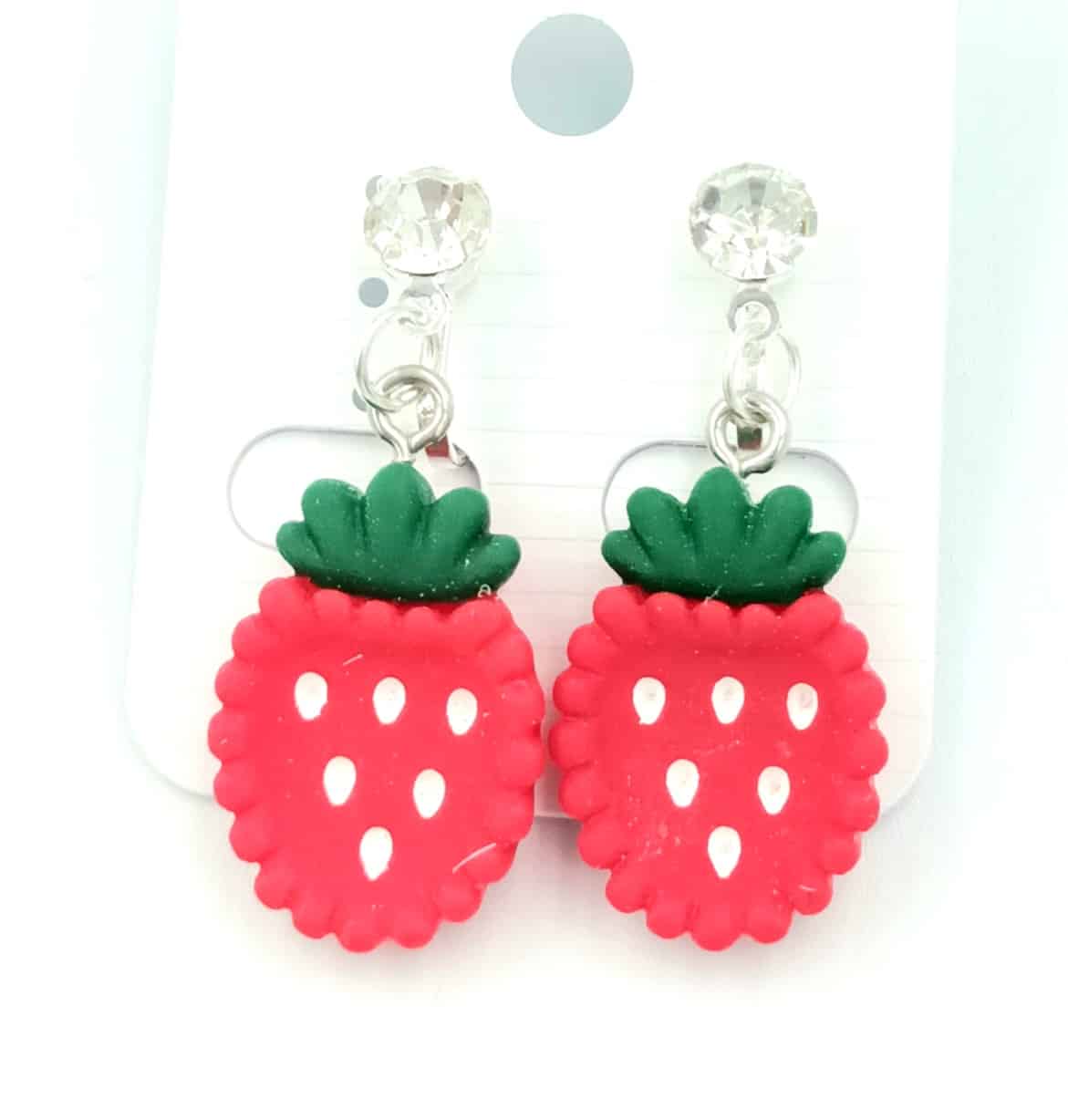 Σκουλαρικια Κλιπς Παιδικα Φρουτακια