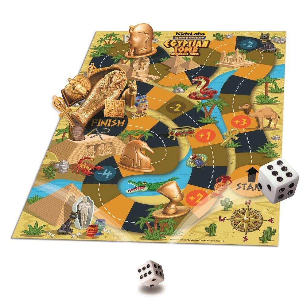 4M Ανασκαφη Στην Αρχαια Αιγυπτο Επιτραπεζιο Παιχνιδι