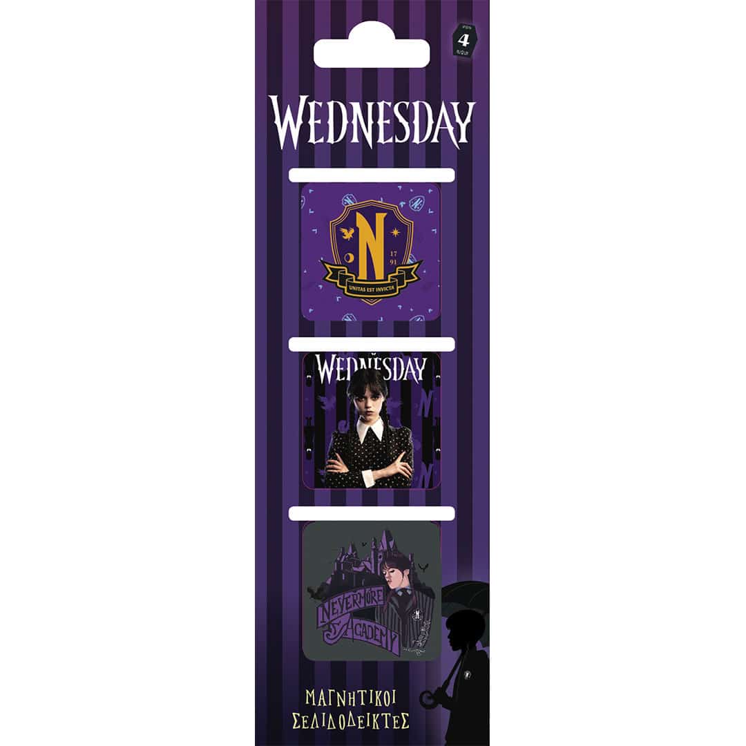 Μαγνητικοι Σελιδοδεικτες-Wednesday 4