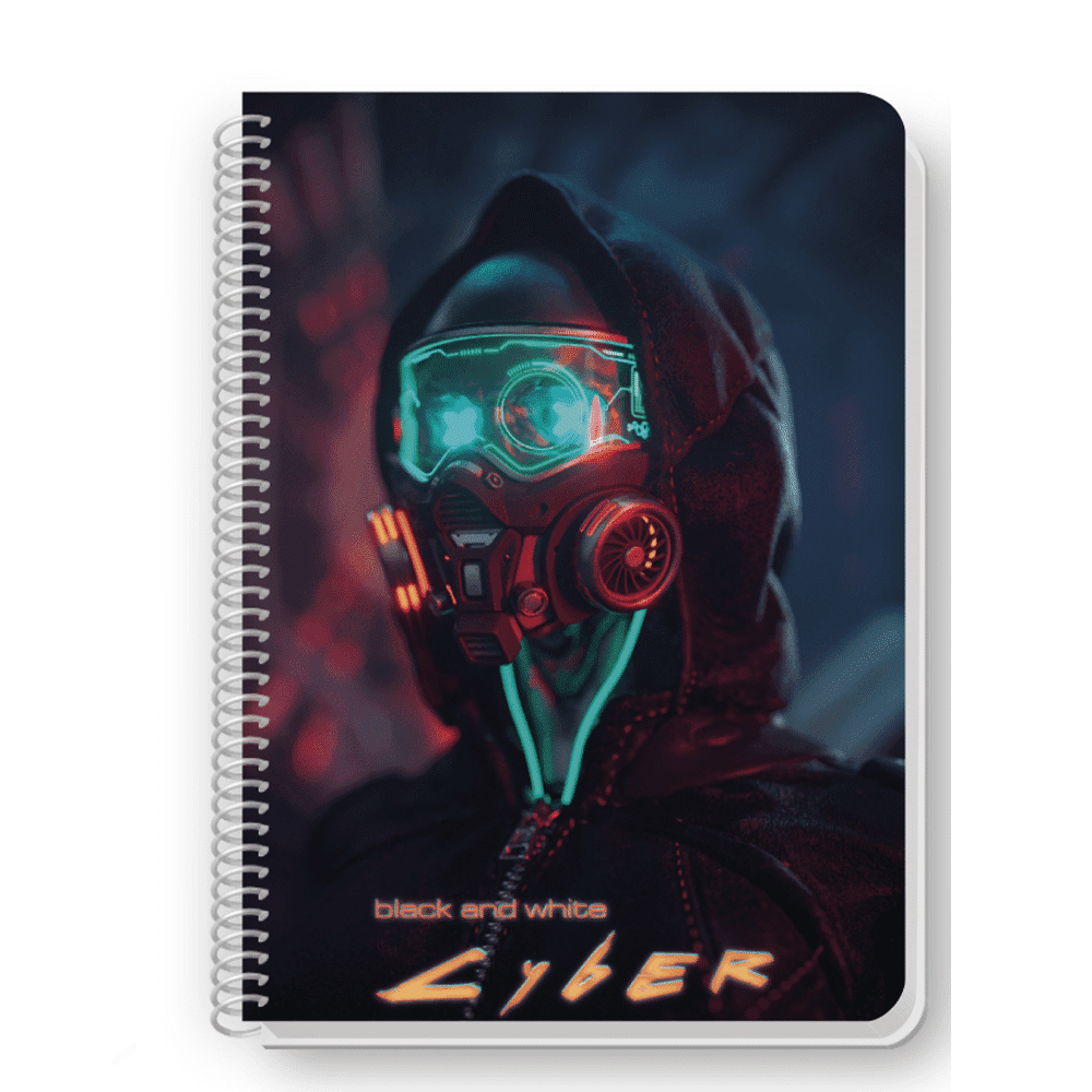 BLACK & WHITEBlack & White Τετραδιο Σπιραλ Cyberpapell.gr