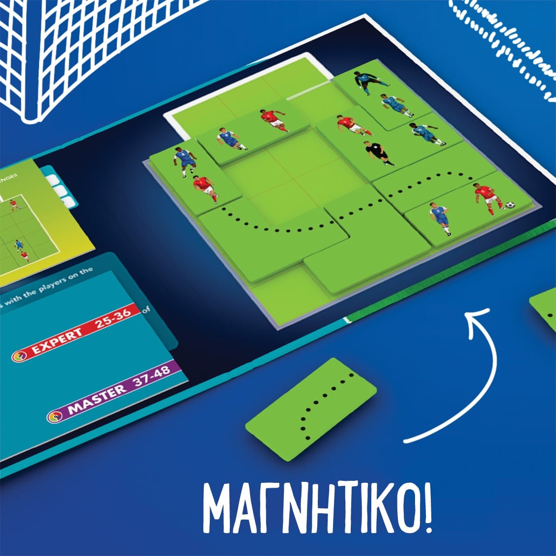 Smartgames Επιτραπεζιο Μαγνητικο Ποδοσφαιρο Gooal 48 Challenges