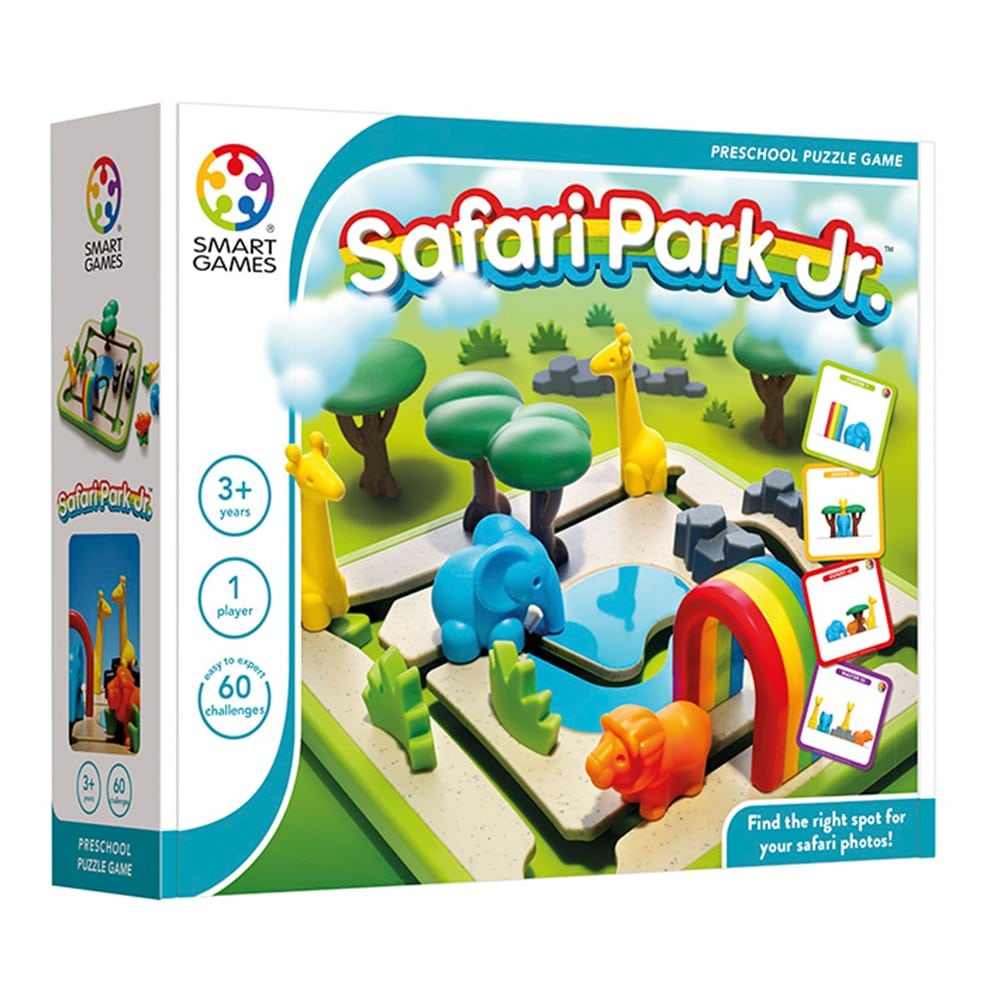 Smartgames Επιτραπεζιο Παρκο Σαφαρι Safari Park Jr