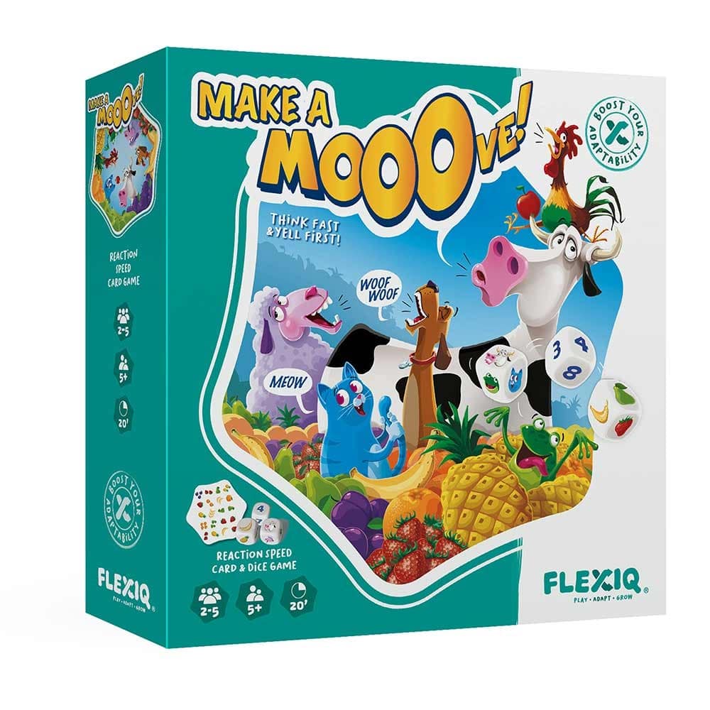 Flexi Q Επιτραπεζιο Παιχνιδι Με Ζαρι &Amp; Καρτες Κανε Μια Κινηση