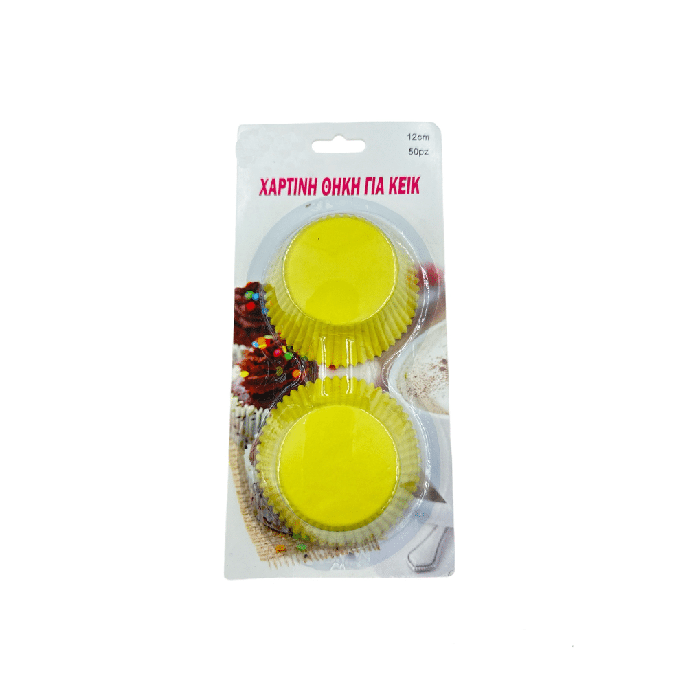 Χαρτινη Θηκη Για Κεικ 9 Εκ 100 Τμχ 4 Χρωματα