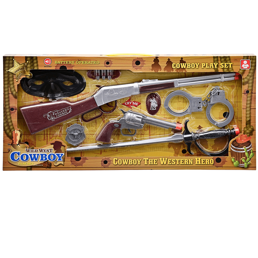 Σετ Cowboy Καραμπινα Οπλο Και Σπαθι