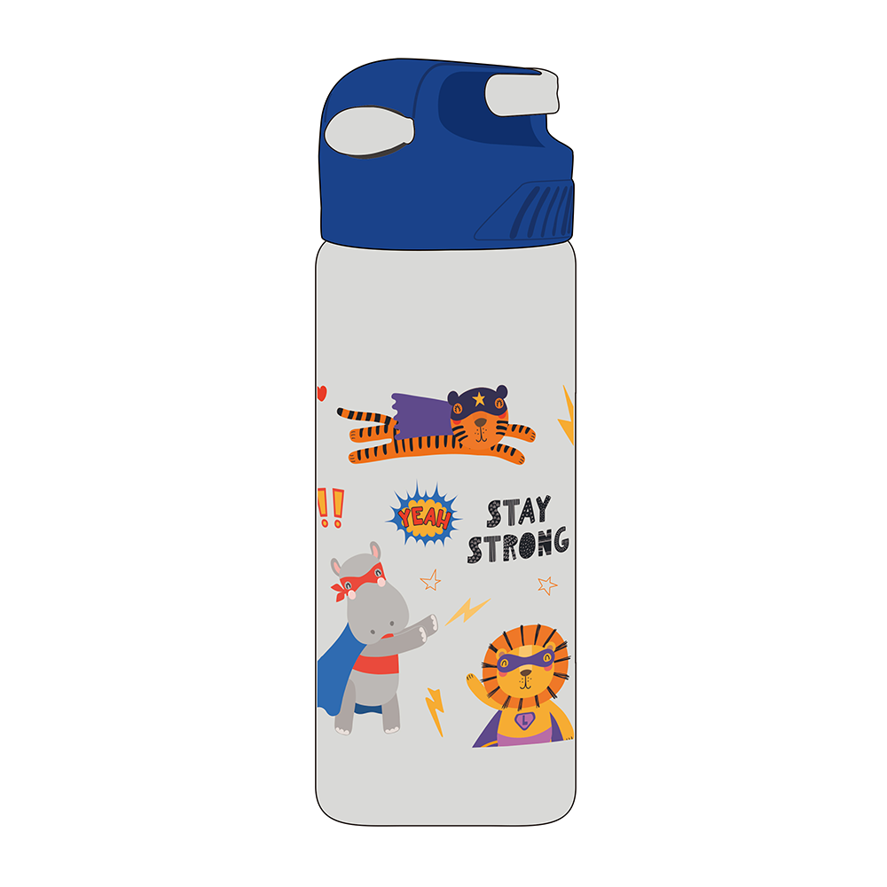Gim Παγούρι Stainless steel 500ml Super Heroes Animals