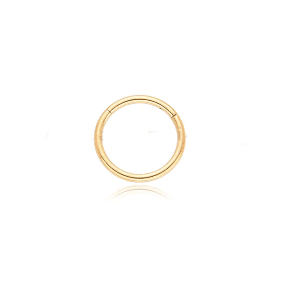 ASIMIGold Plated Segment Ring 0.8X8/10Mm Surgical Steel 316Lpapell.gr