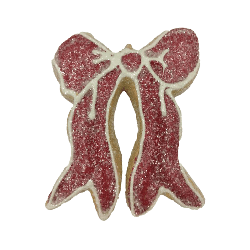 Διακοσμητικο Στολιδι Κορδελα- Μπισκοτο