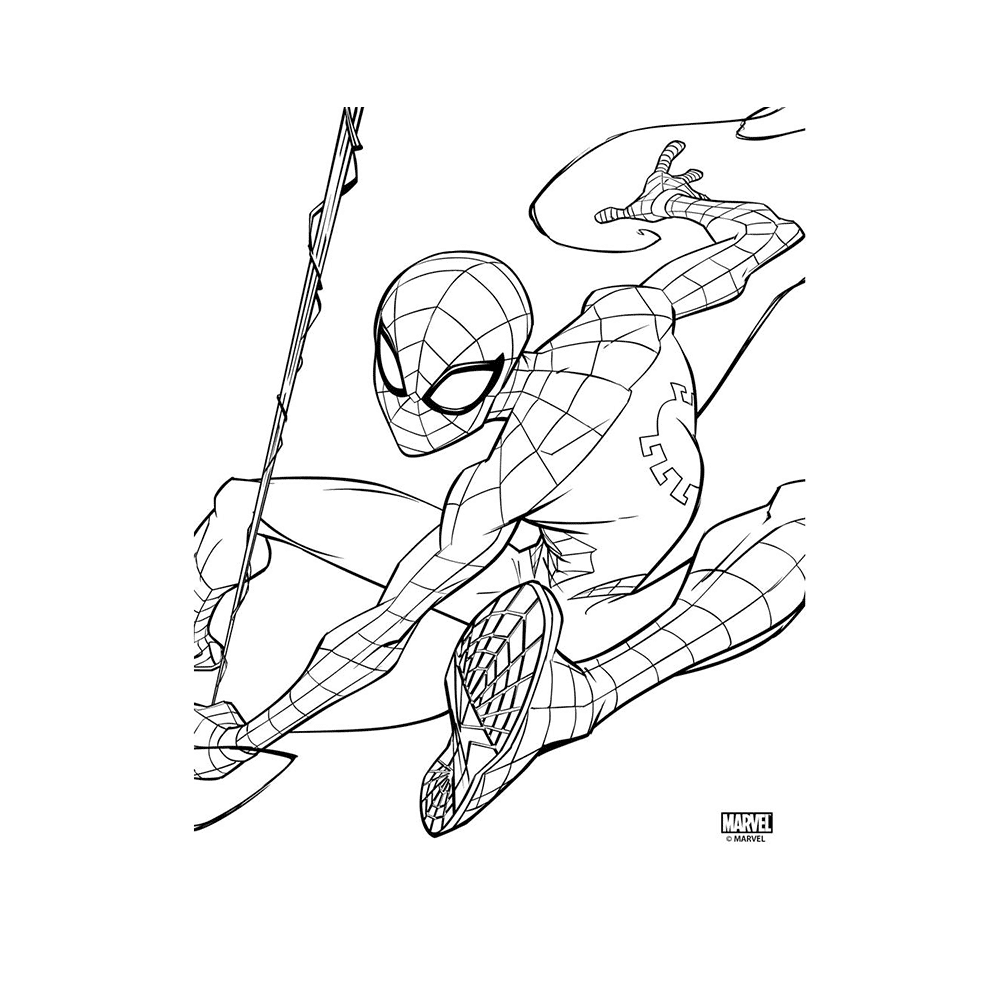 Προσχεδιασμενες Σελιδες Χρωματισμου 24Φ+1Σελ Αυτοκ+6Μαρκ Μινι Spiderman