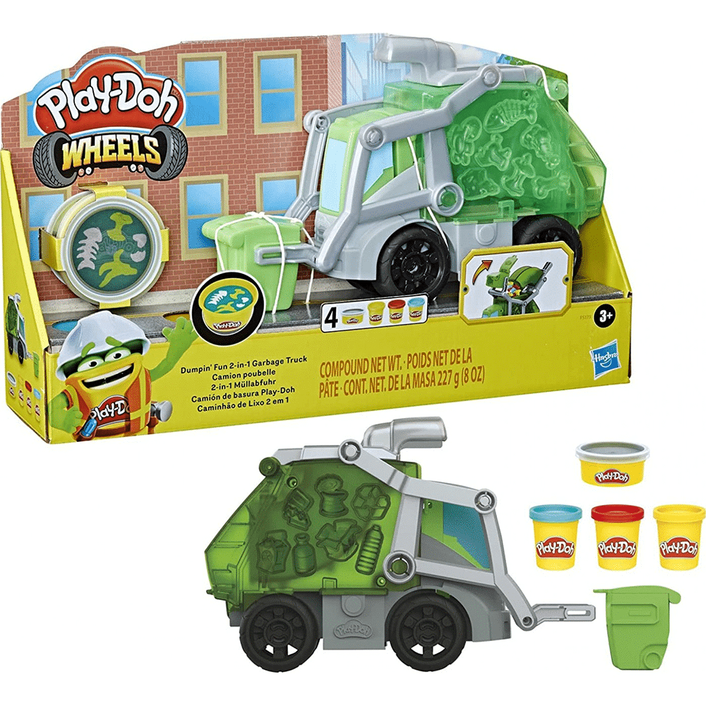 Play-Doh Wheels 2-In-1 Garbage Truck