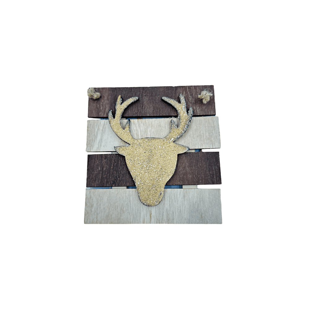 Ξυλινο Κρεμαστο Καδρακι 15Χ15 Εκ Σες 3 Σχεδια