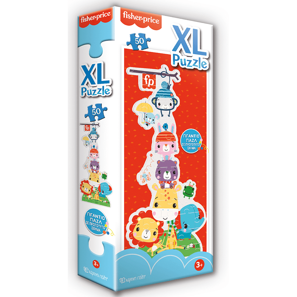 Xl Puzzle Σε Πρωτοτυπο Σχημα - Fisher Price 50