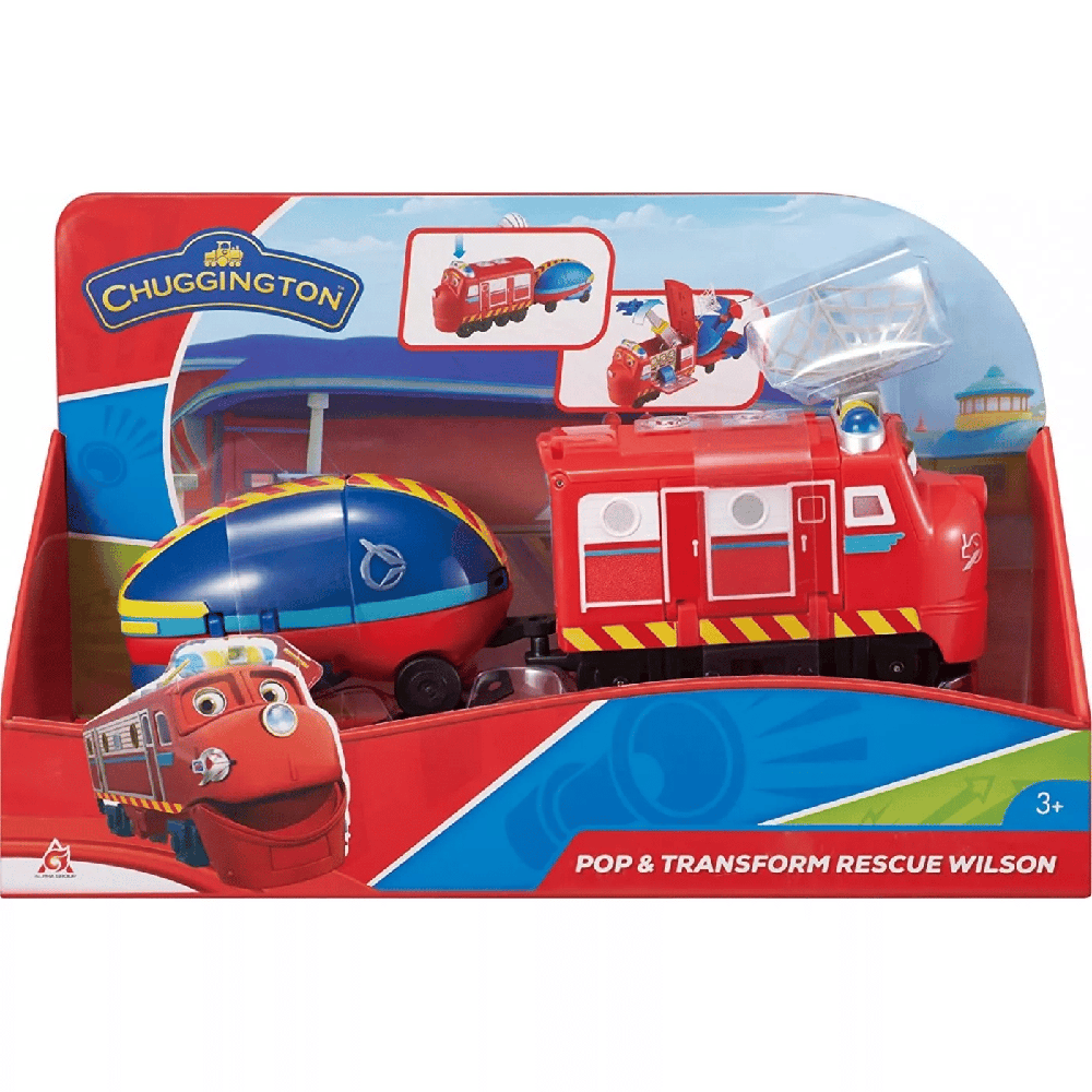 Chuggington Pop And Transform Rescue Wilson