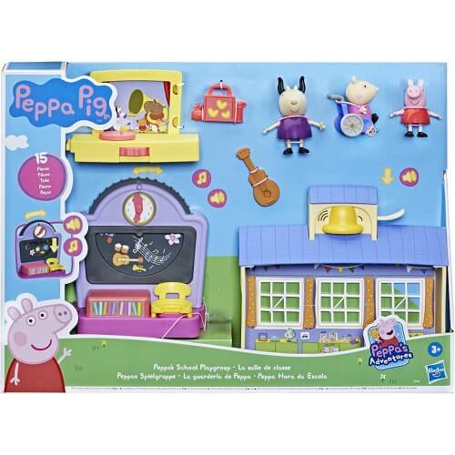 Hasbro Peppa Pig Peppas Adventures Peppas School Playgroup Preschool Toy, Με Ομιλια Και Ηχους