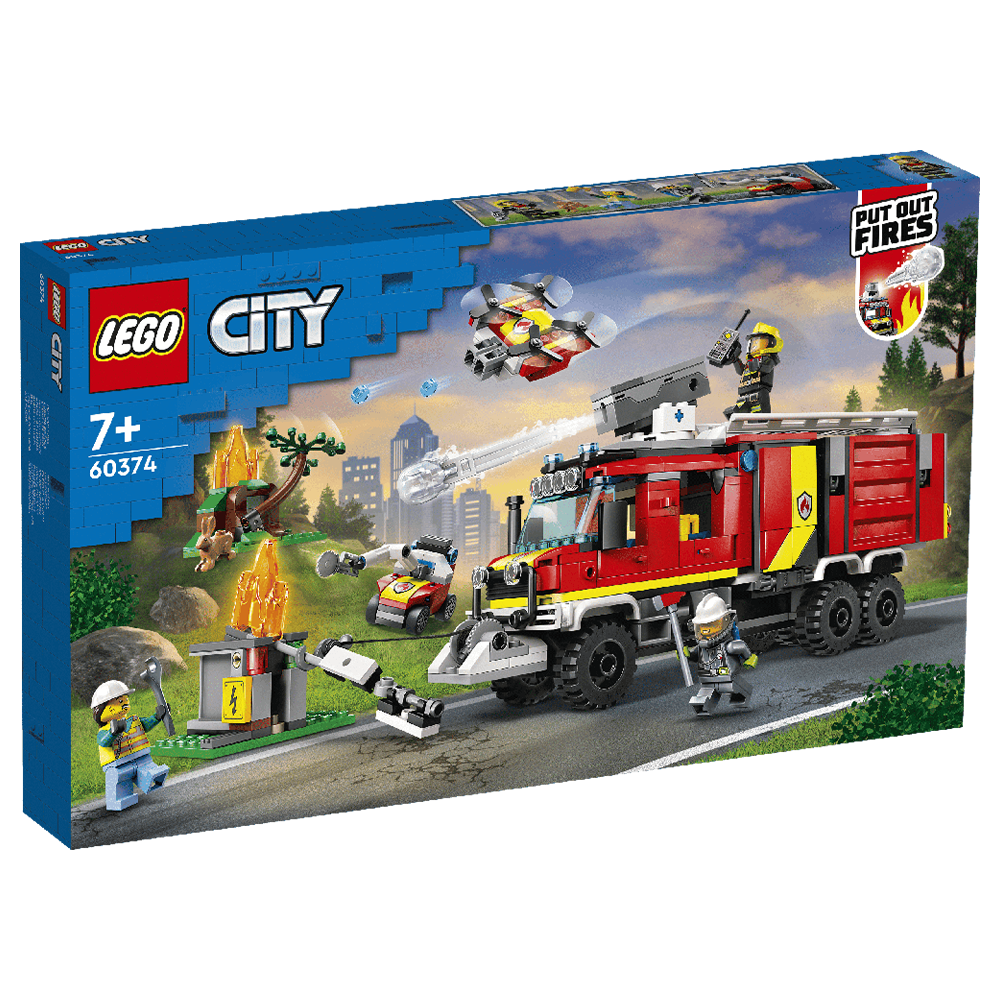 60374 Lego City Fire Command Truck