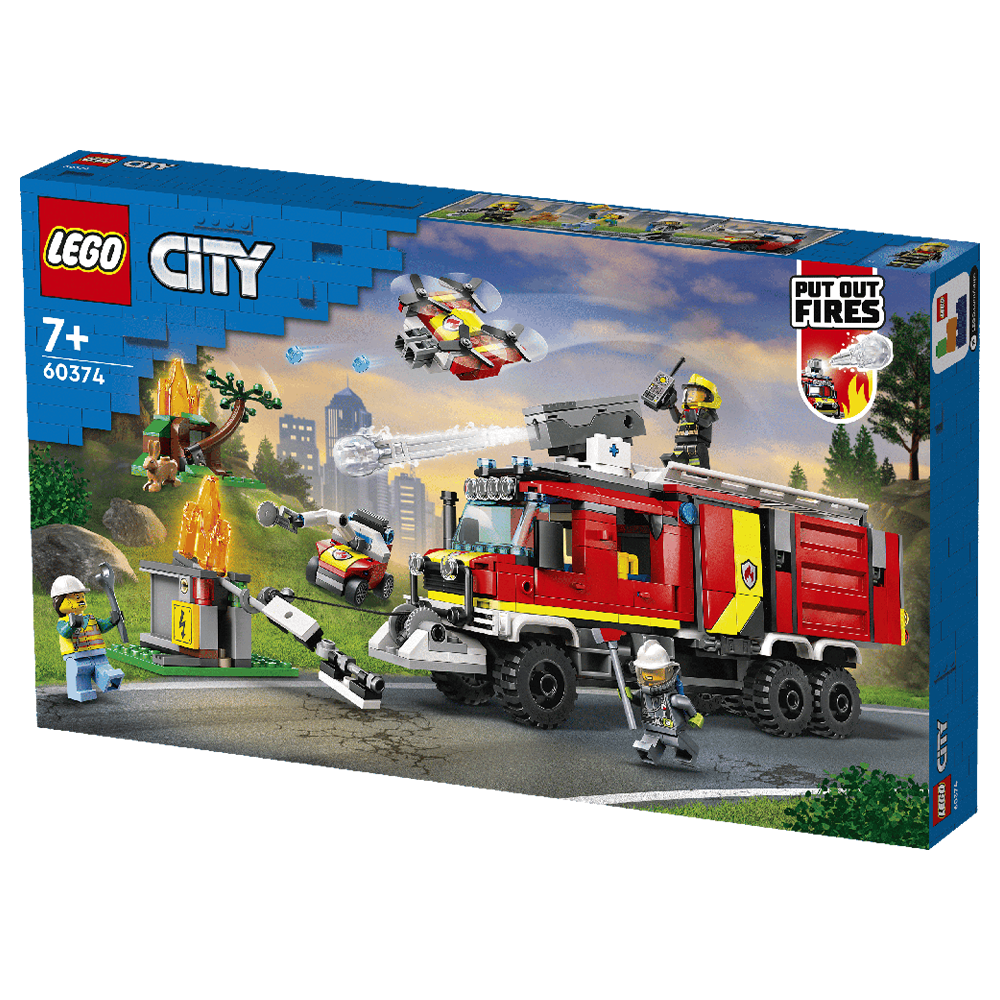 60374 Lego City Fire Command Truck