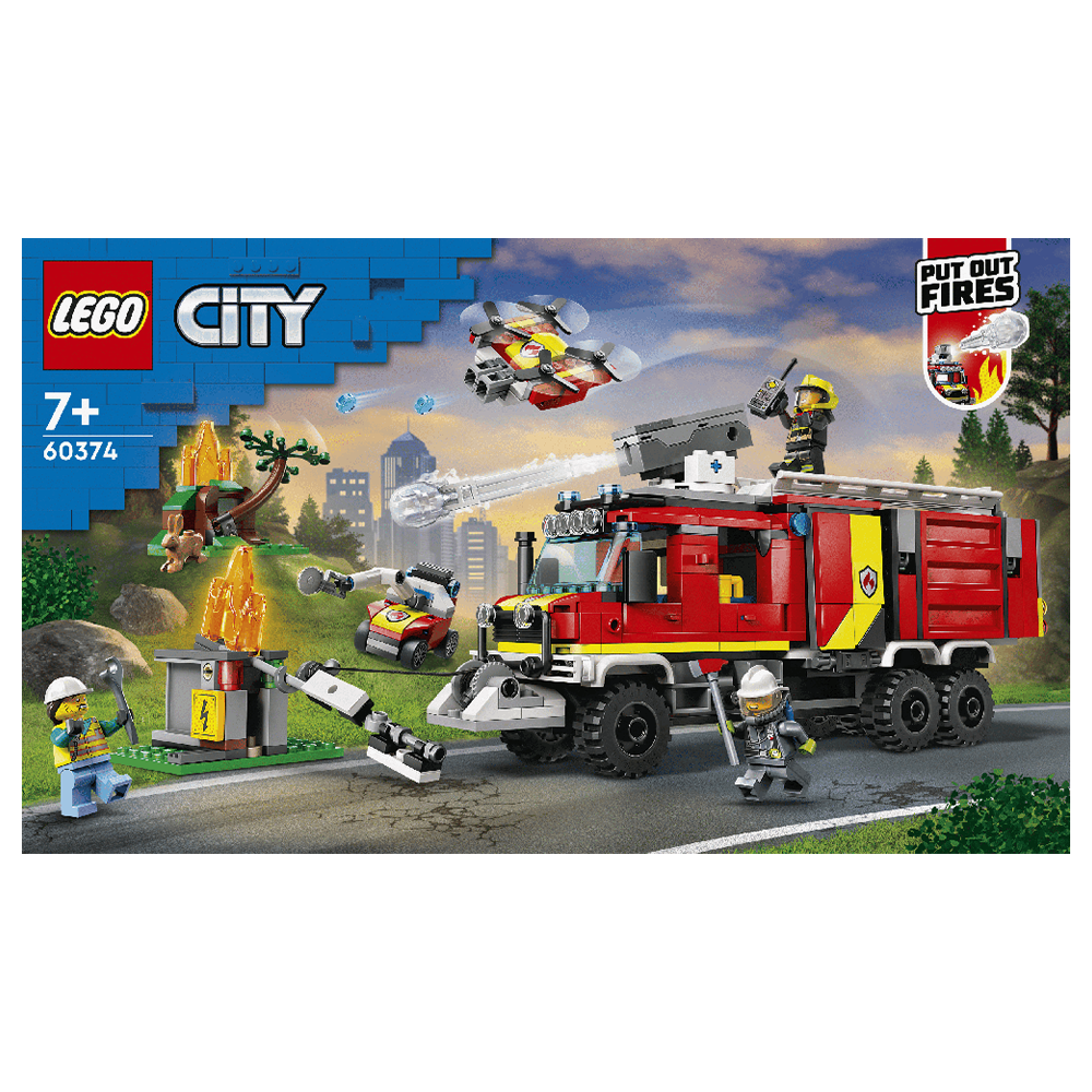 60374 Lego City Fire Command Truck