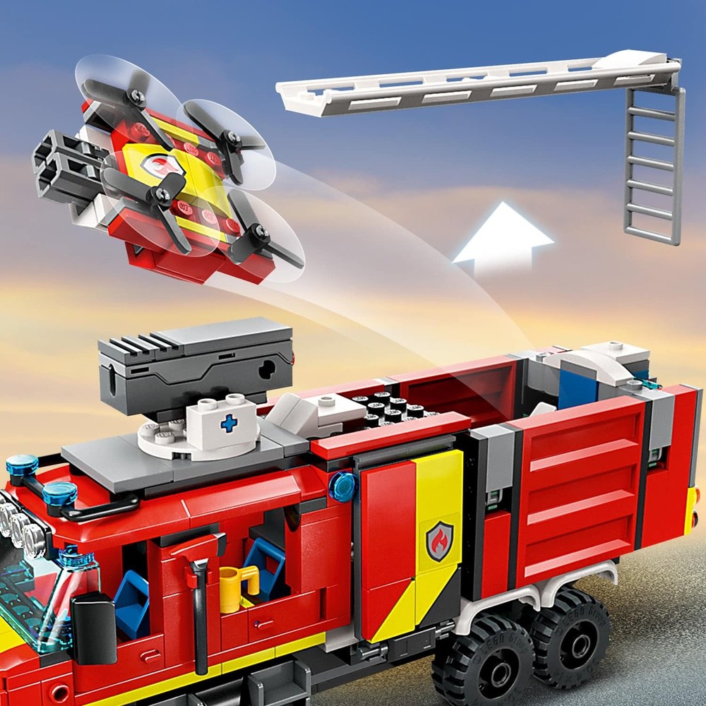 60374 Lego City Fire Command Truck
