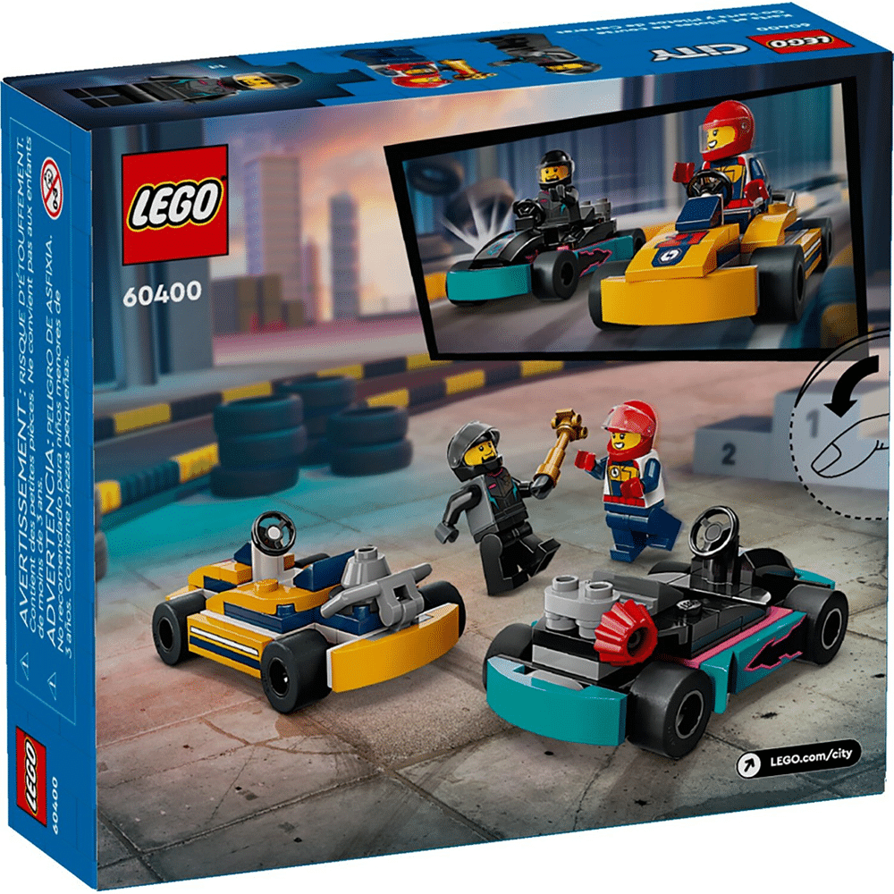60400 Lego City Go-Karts And Race Drivers