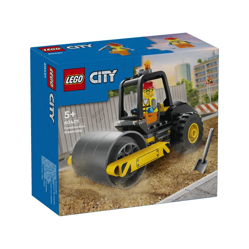 60401 Lego City Construction Steamroller