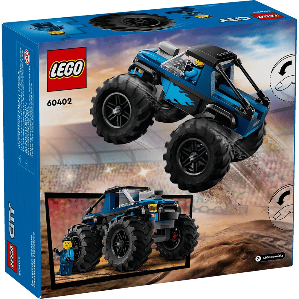 Lego60402 Lego City Blue Monster Truckpapell.gr