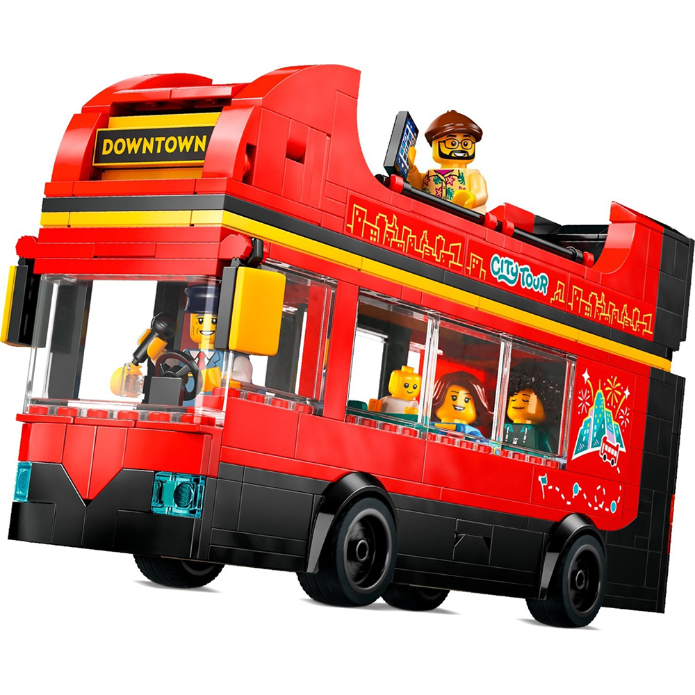 Lego60407 Lego City Red Double-Decker Sightseeing Buspapell.gr