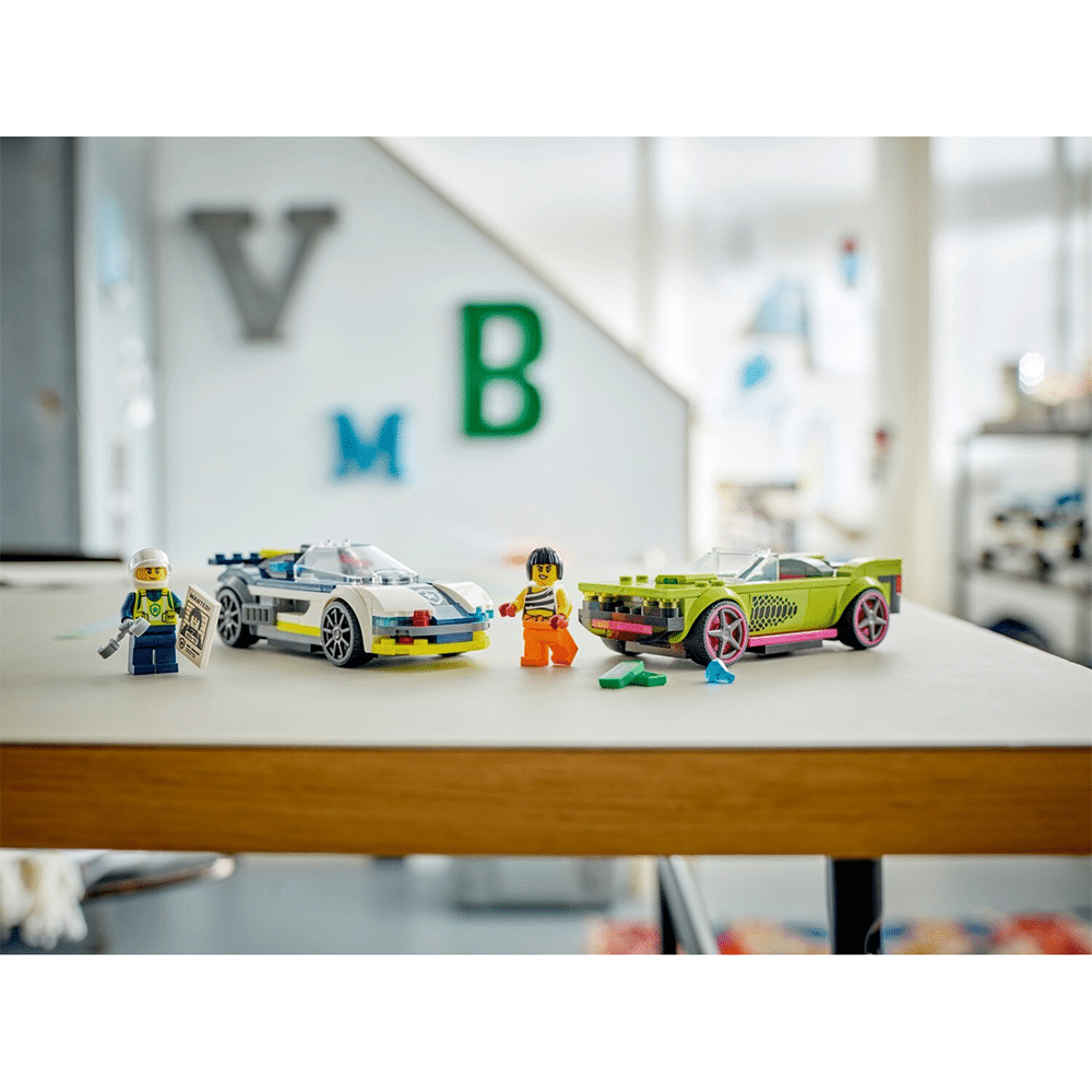 60415 Lego City Police Car And Mucle Car Chase