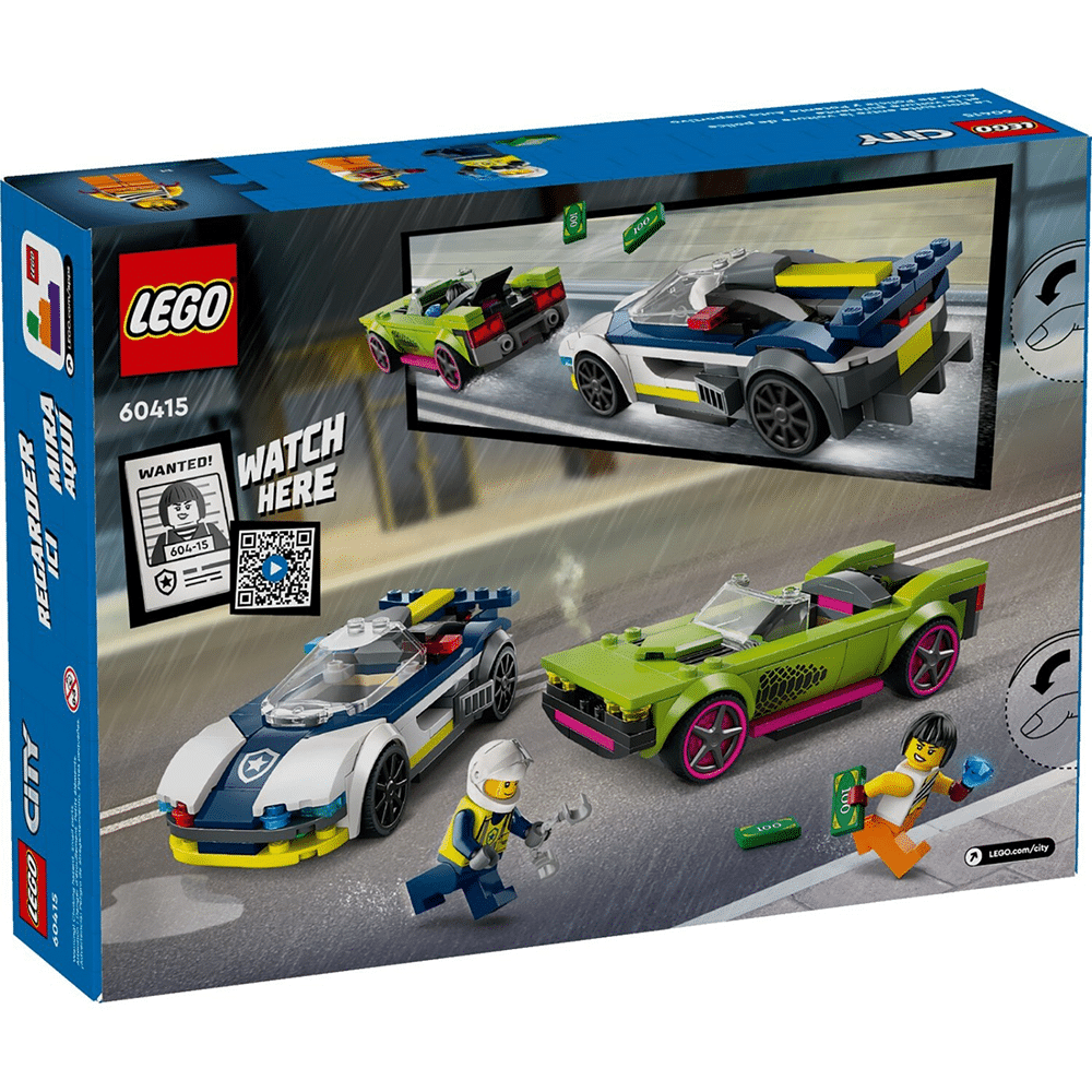 60415 Lego City Police Car And Mucle Car Chase