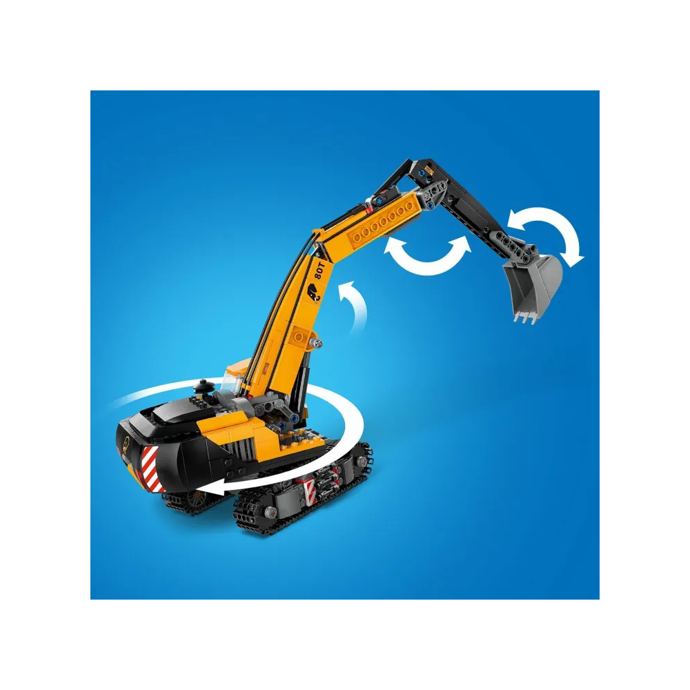 Lego60420 Lego City Yellow Construction Excavatorpapell.gr