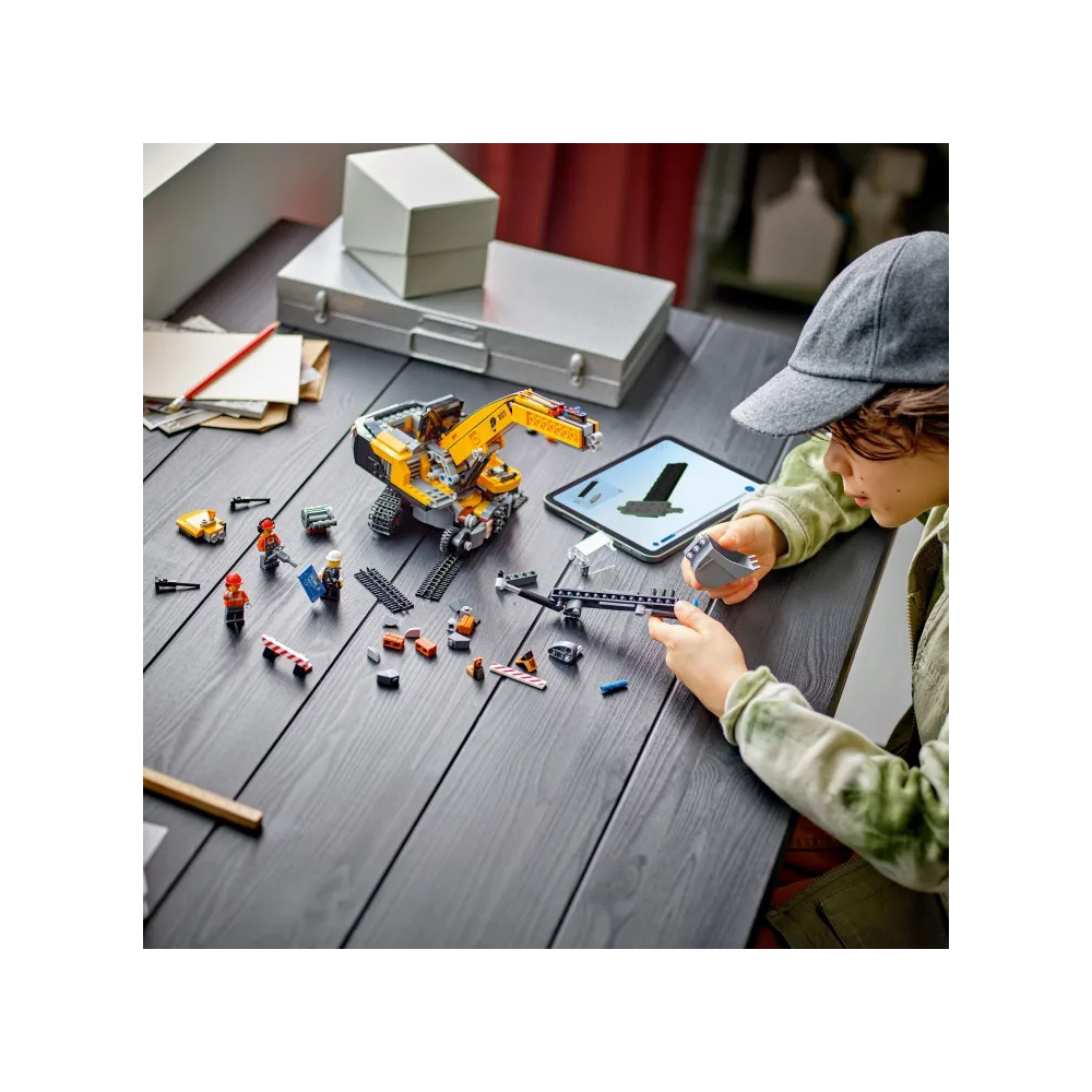 Lego60420 Lego City Yellow Construction Excavatorpapell.gr