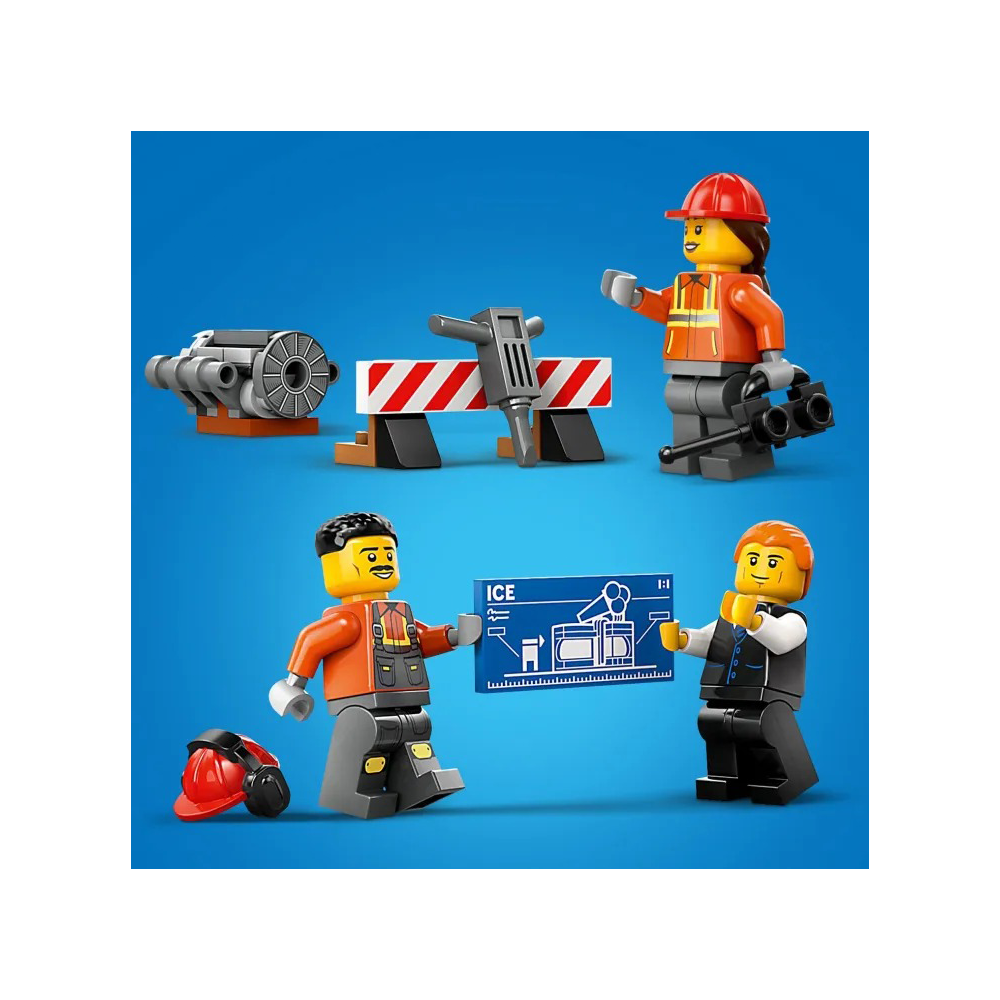 Lego60420 Lego City Yellow Construction Excavatorpapell.gr