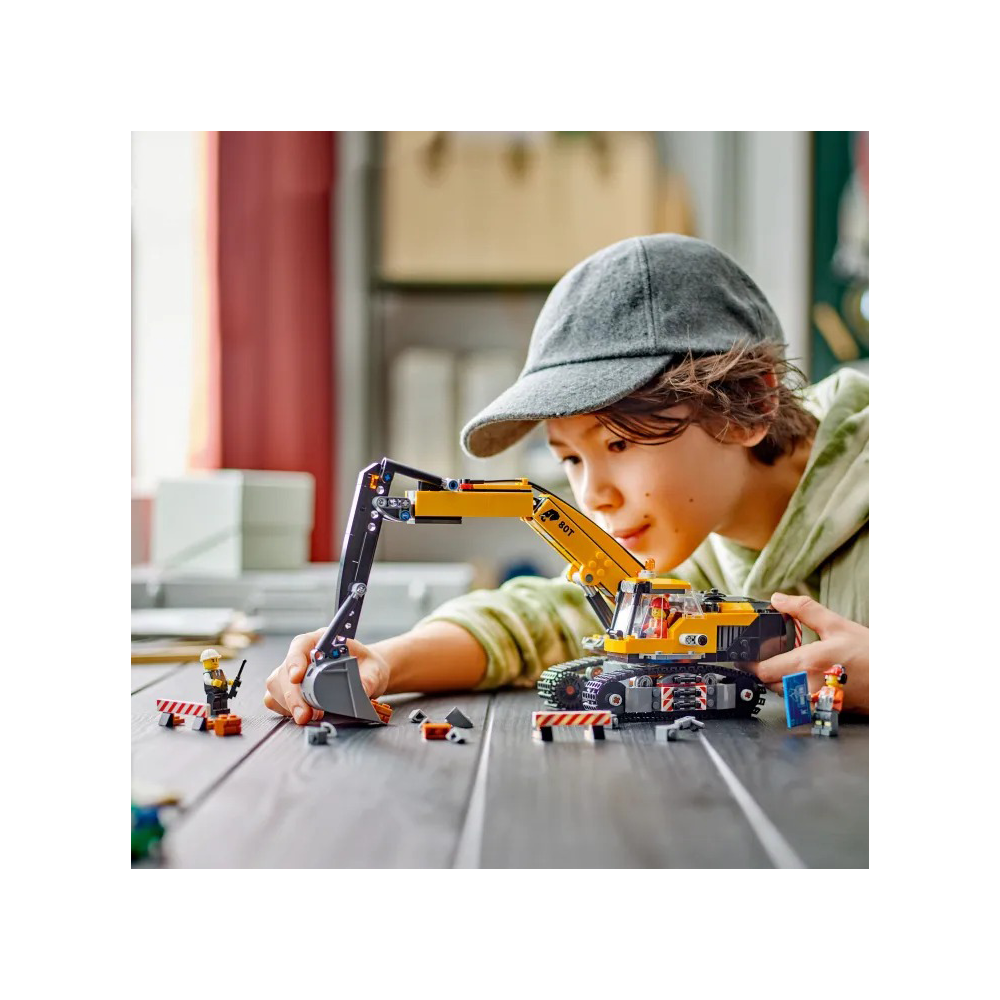 Lego60420 Lego City Yellow Construction Excavatorpapell.gr