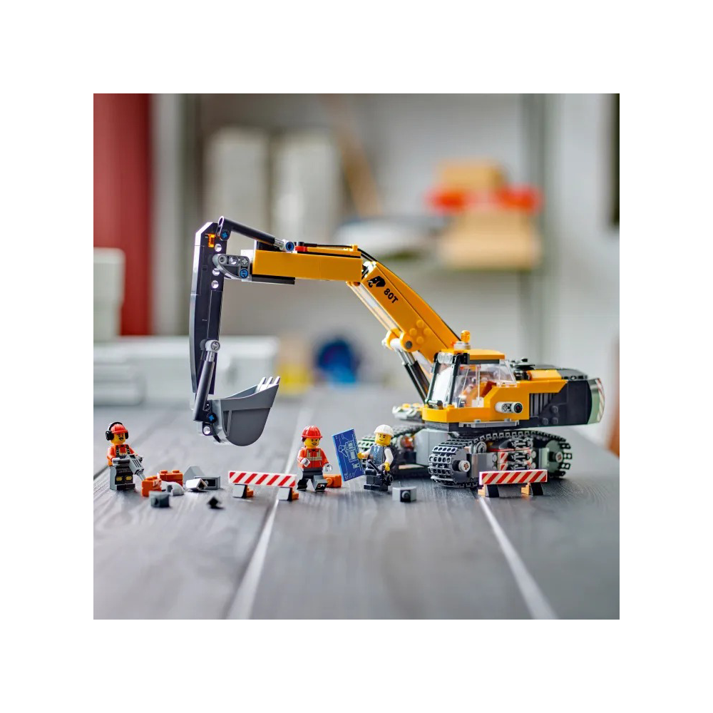 Lego60420 Lego City Yellow Construction Excavatorpapell.gr