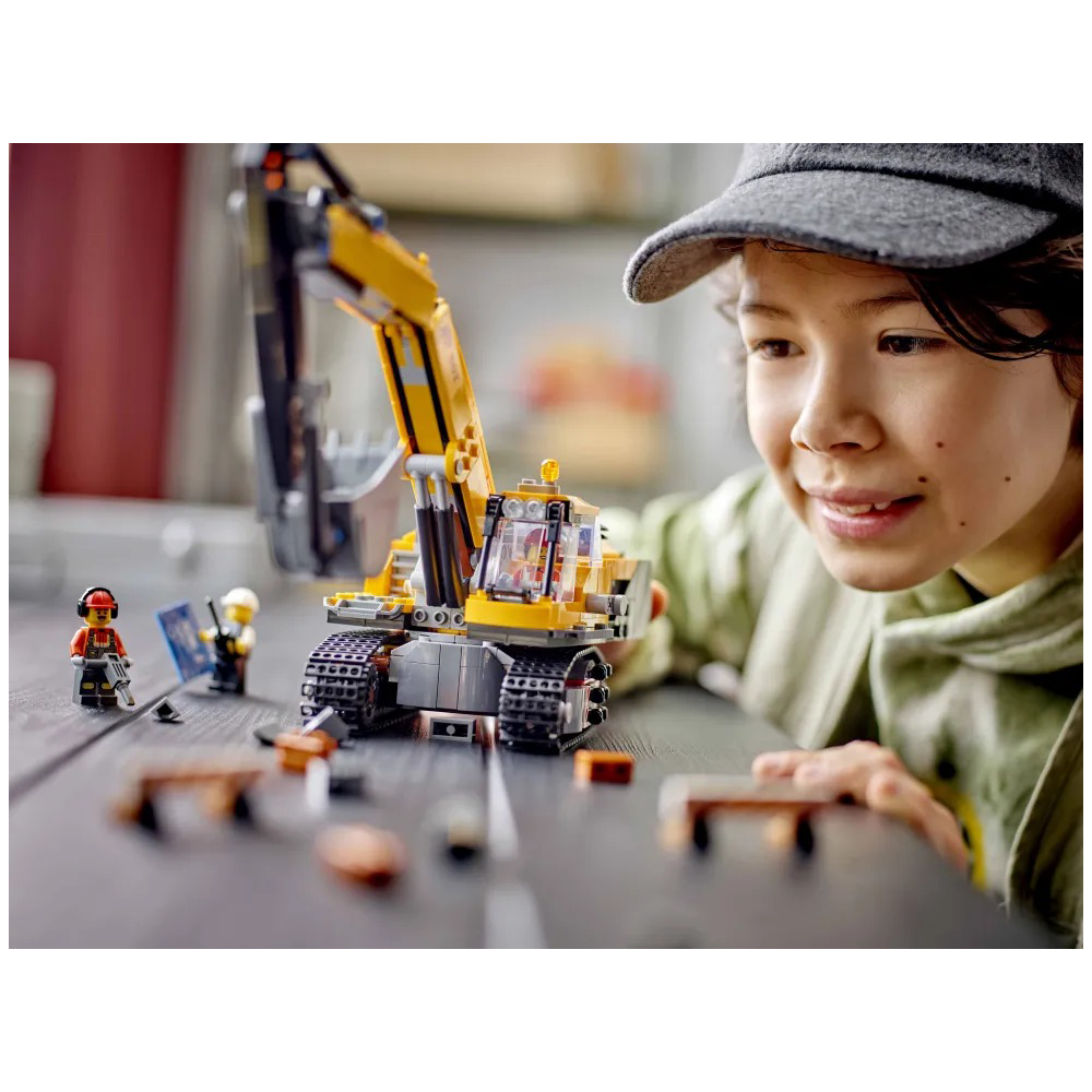 Lego60420 Lego City Yellow Construction Excavatorpapell.gr