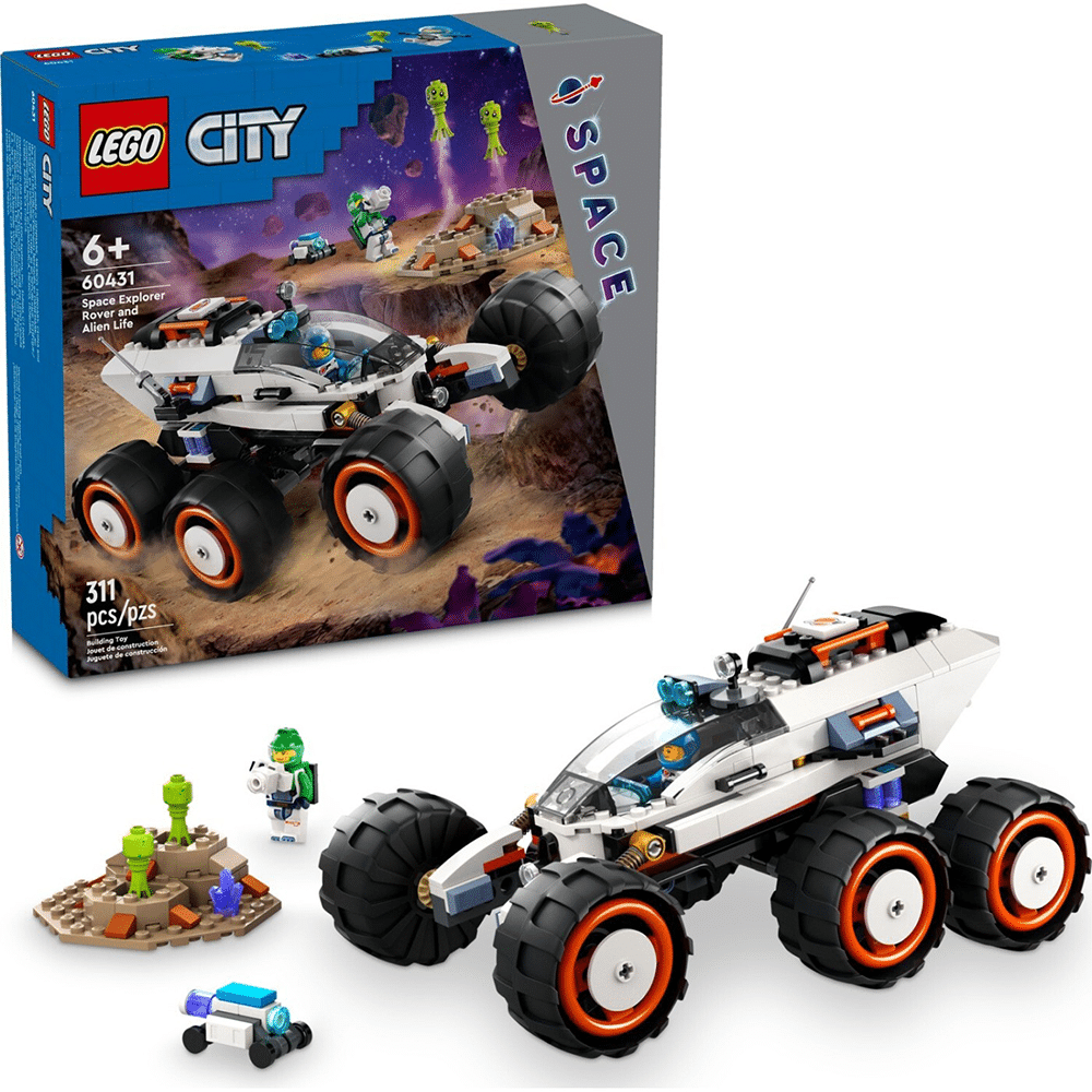 Lego60431 Lego City Space Explorer Rover And Alien Lifepapell.gr