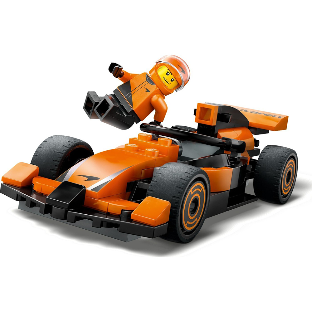 Lego60442 Lego City F1 Driver With McLaren Race Carpapell.gr