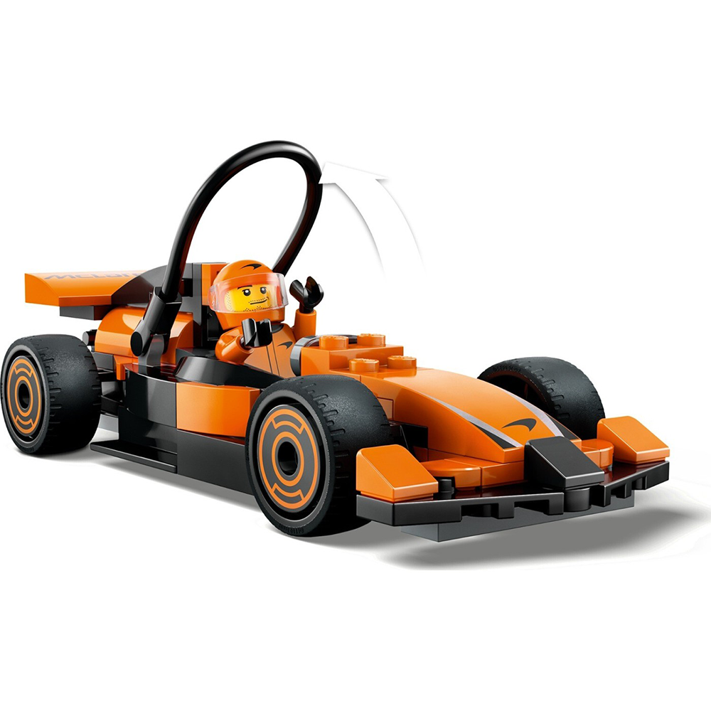 Lego60442 Lego City F1 Driver With McLaren Race Carpapell.gr
