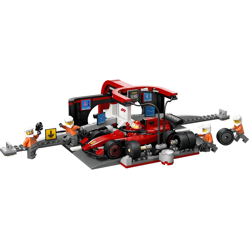 Lego60443 Lego City F1 Pit Stop & Pit Crew With Ferrari Carpapell.gr