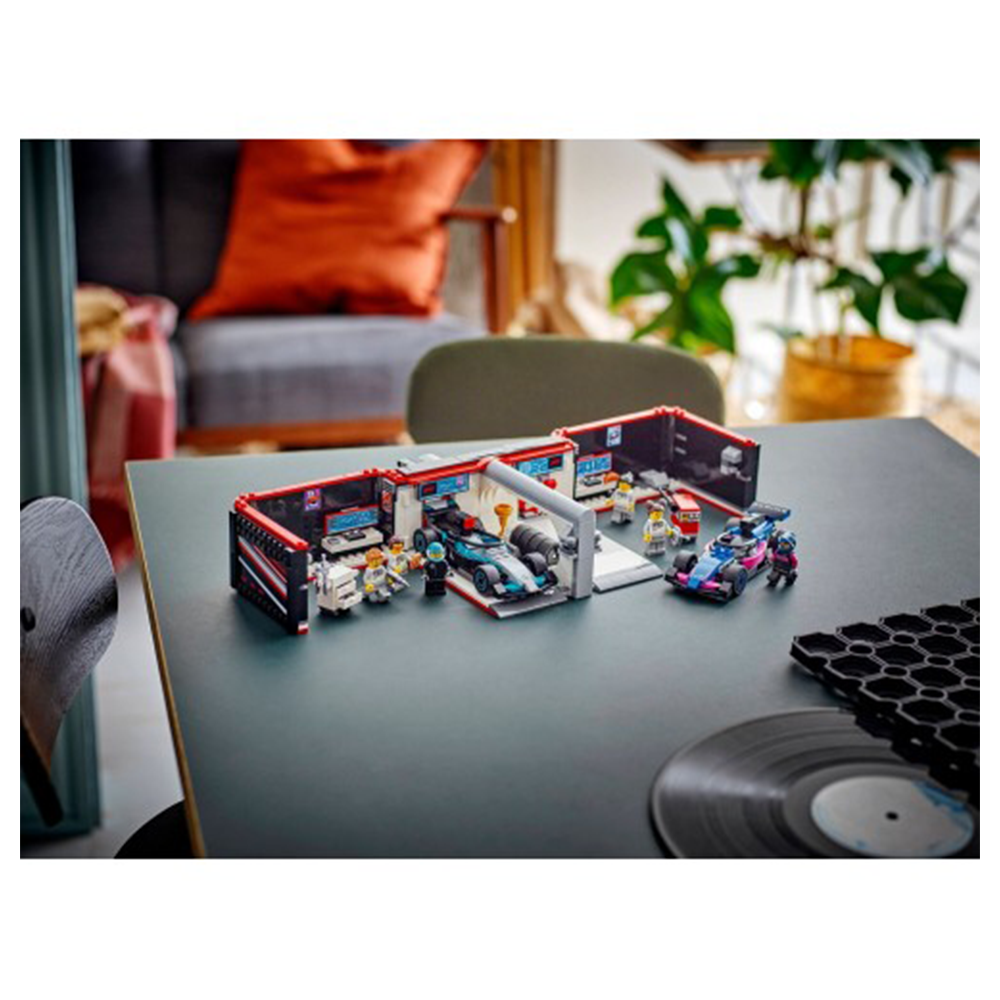 Lego60444 Lego City F1 Garage & Mercedes-AMG & Alpine Carspapell.gr